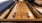 close-up of a shuffleboard